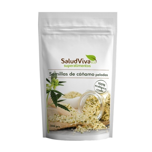 [11051] SEMILLAS DE CAÑAMO PELADAS 250G SALUDVIVA
