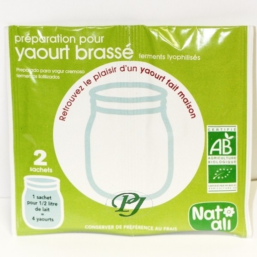 [11180] PREPARADO PARA HACER YOGUR CREMOSO 2Ux6G NATALI