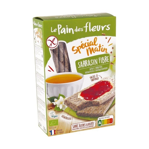 [18036] TOSTADA SARRACENO FIBRA SPECIAL MATIN 230G PAIN DES FLEURS