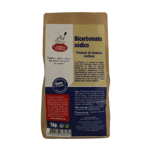 [12086] BICARBONATO SÓDICO 1KG LA DROGUERIE ECOLOGIQUE