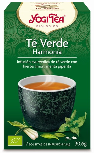 [8525] INFUSIÓN VERDE ARMONÍA 17UD YOGI TEA