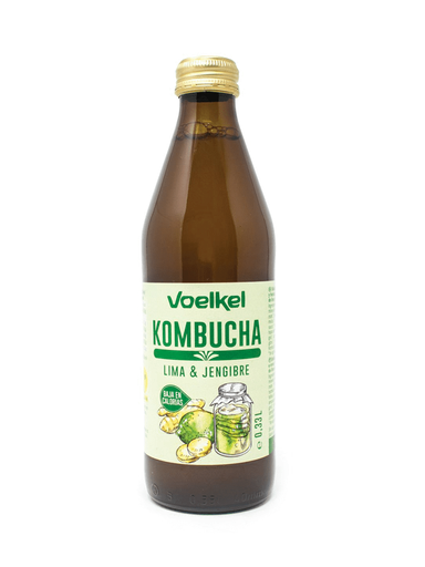 [21903] KOMBUCHA LIMA Y JENGIBRE BIO 750ML VOELKEL
