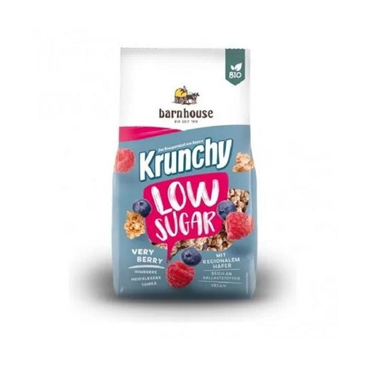 [23017] MUESLI KRUNCHY BAJO AZÚCAR VERY BERRY 375G BARNHOUSE