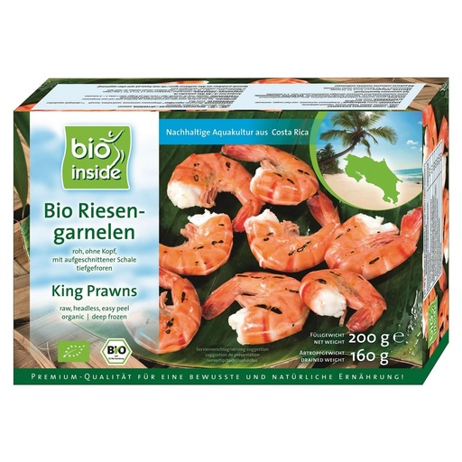 [29801] LANGOSTINO GRANDE SIN CABEZA 160G BIO INSIDE