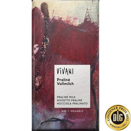 [9786] CHOCOLATE PRALINÉ 100G VIVANI