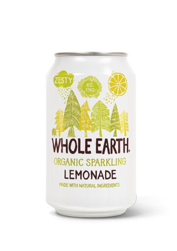 [857] REFRESCO LIMÓN SIN AZÚCAR 330ML WHOLE EARTH