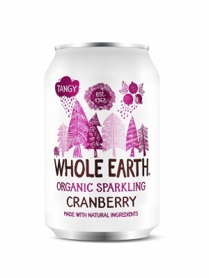 [3440] REFRESCO ARÁNDANO SIN AZÚCAR 330ML WHOLE EARTH