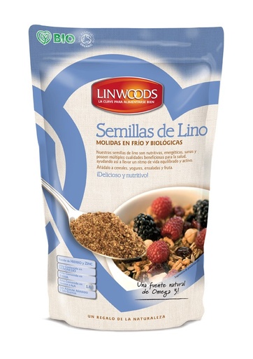 [10780] SEMILLAS LINO MOLIDAS 200G BIO LINWOODS