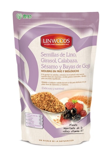 [10781] SEMILLAS LINO-GIR-CAL-CHÍA-GOJI 200G BIO LINWOODS