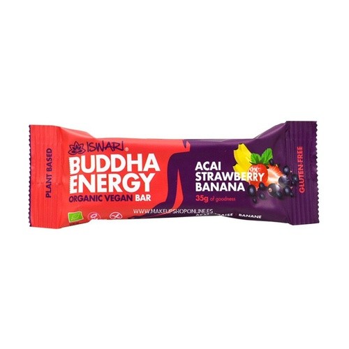 [24019] BARRITA BUDDHA ENERGY AÇAÍ, PLÁTANO Y FRESAS 35G ISWARI