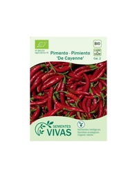 PIMIENTO 'DE CAYENNE' SEMILLA CULTIVAR 0,3G SEMILLAS VIVAS