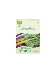 ACELGA MULTICOLOR SEMILLA PARA CULTIVAR 3G SEMILLAS VIVAS