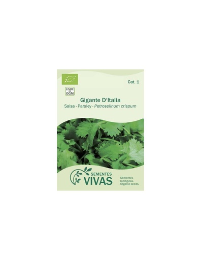 [19768] PEREJIL GIGANTE DE ITALIA SEMILLA CULTIVAR 2G SEMILLAS VIVA