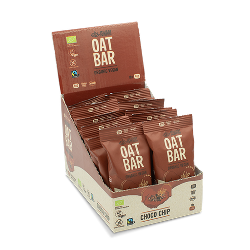 [29093] BARRITAS AVENA CHOCO CHIPS 40G ISWARI