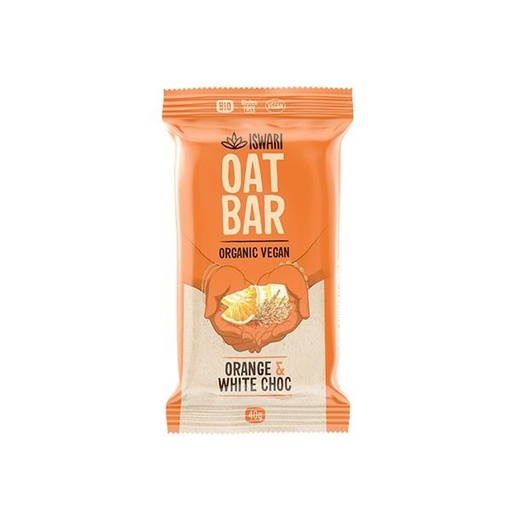 [29093] BARRITAS AVENA CHOCO CHIPS 40G ISWARI