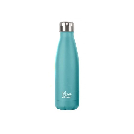 [21249] BOTELLA TERMO TURQUESA INOX 500ML IRISANA
