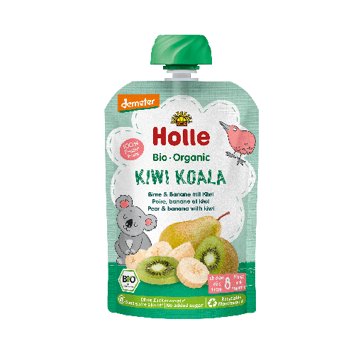 [19535] SMOOTHIE PERA-PLÁTANO-KIWI DEMETER 100ML HOLLE