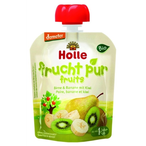 [19535] SMOOTHIE PERA-PLATANO-KIWI DEMETER 100ML HOLLE