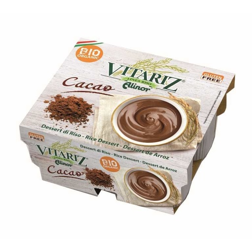 [15651] POSTRE ARROZ CACAO 4X100G VITARIZ