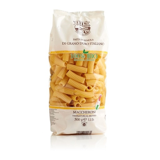 [20814] MACARRON GRANDE TRIGO DURO 500G IRIS