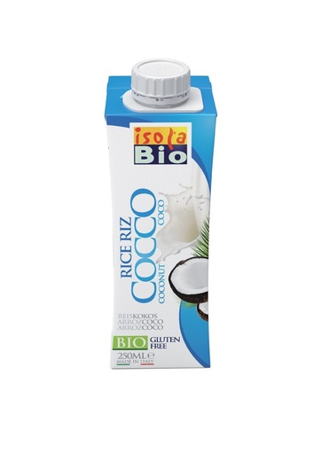 [11098] BEBIDA ARROZ COCO 250ML ISOLA BIO
