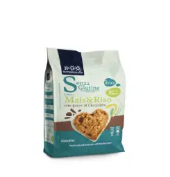 GALLETA DE MAIZ Y ARROZ CON CHIPS DE CHOCOLATE 250G SOTTOLESTELLE