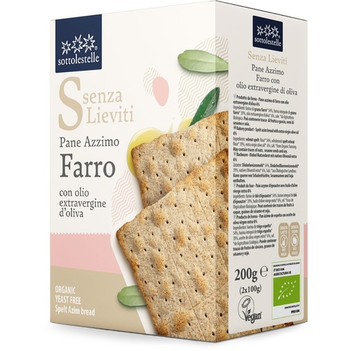[28409] PAN ACIMO DE ESPELTA 200G SOTTOLESTELLE