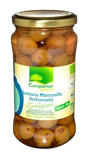 [3428] ACEITUNA MANZANILLA S/HUESO 350G CAMPOMAR