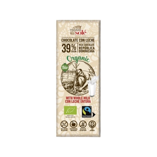 [1458] CHOCOLATINA LECHE 25G SOLE
