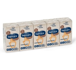 PAÑUELOS DE BOLSILLO ECOLÓGICOS 10X10 ISMAX