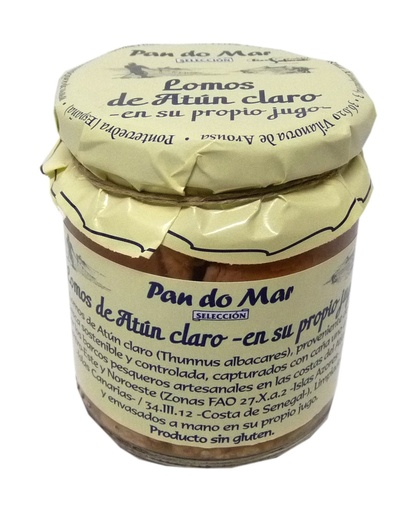[13823] LOMOS DE ATUN EN SU JUGO 220G PAN DO MAR