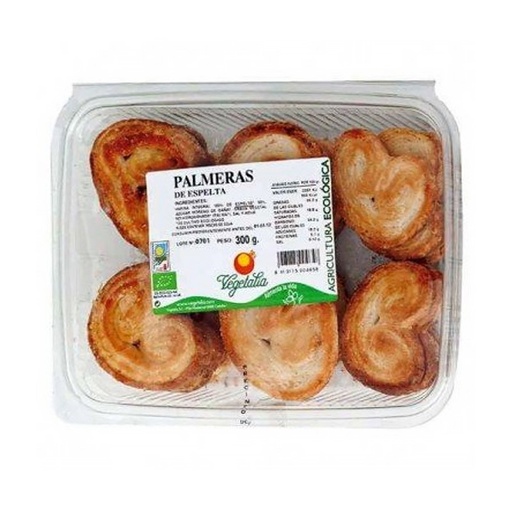 [29705] PALMERAS DE TRIGO ESPELTA 300G VEGETALIA