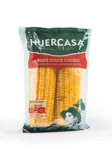 [9619] MAÍZ DULCE MAZORCA 400G HUERCASA