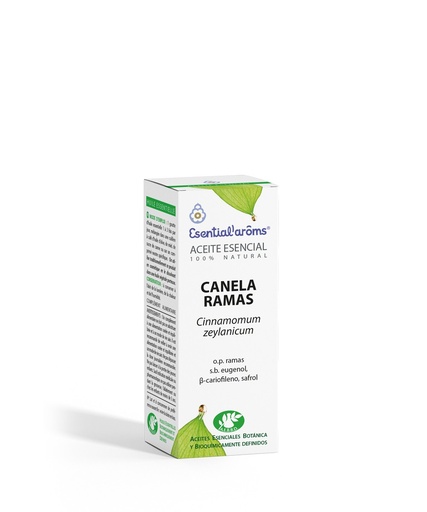 [12481] ACEITE ESENCIAL CANELA RAMAS 10ML ESENTIAL AROMS