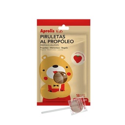 PIRULETAS AL PROPOLEO 18UD 100G APROLIS KIDS