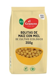 BOLITAS DE MAÍZ CON MIEL 350G ELGRANERO
