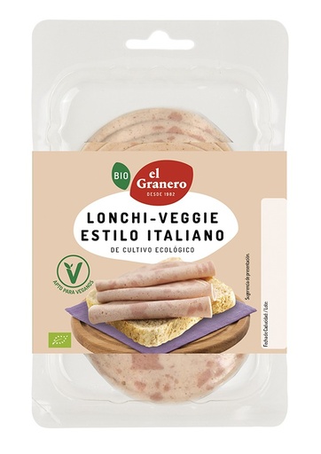 [15715] LONCHAS VEGANAS SABOR MORTADELA 100G EL GRANERO