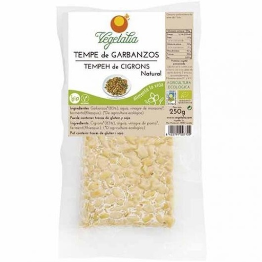 [9304] TEMPE DE GARBANZO 250G VEGETALIA