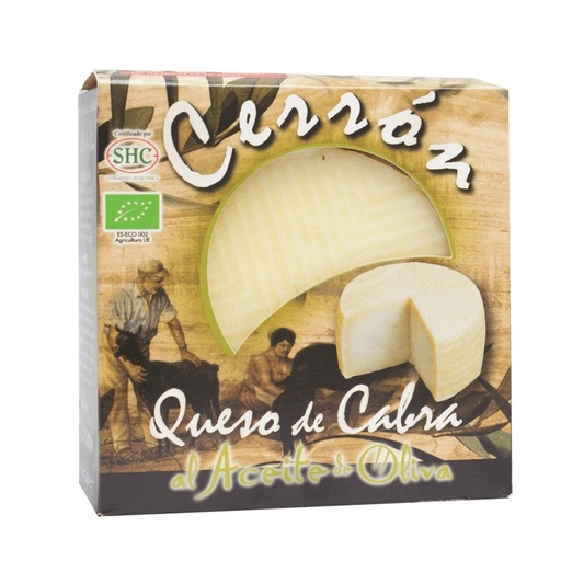 [13944] QUESO CABRA MADURADO CON ACEITE 350G aprox. CERRON