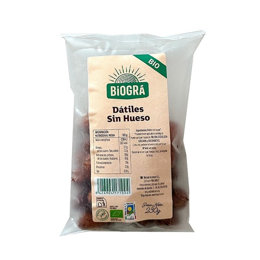 [29662] DATIL SIN HUESO 230G BIOGRA