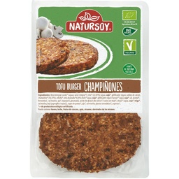 BURGER TOFU CHAMPIÑON 140G NATURSOY