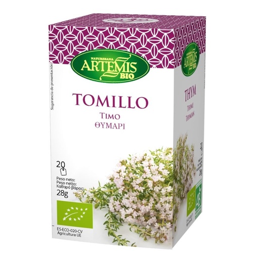 [2187] INFUSIÓN TOMILLO 20UD 28G ARTEMIS