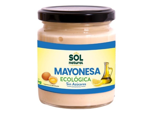 [18687] MAYONESA SIN AZÚCAR 200G SOL NATURAL