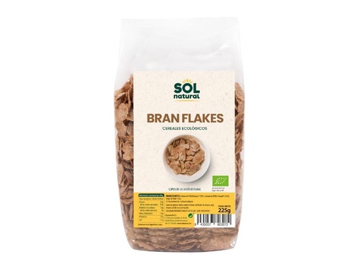 [14708] BRAN FLAKES SALVADO 225G SOL NATURAL