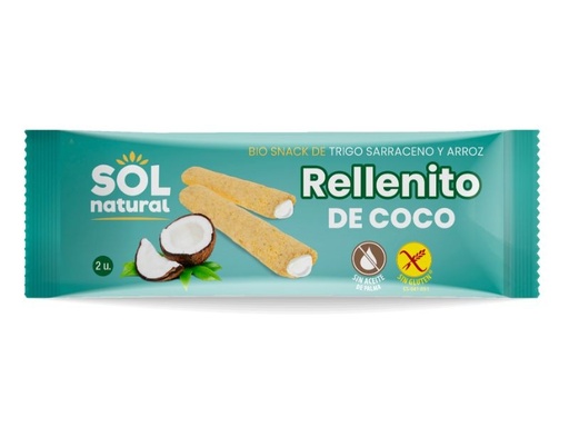 [21841] RELLENITO DE COCO BIO S/GLUTEN 25GR SOL NATURAL
