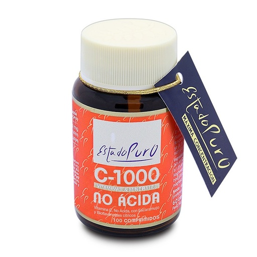 [14768] VITAMINA C 1000 100COMP 1400MG ESTADO PURO TONGIL