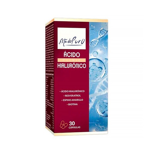 [28326] ACIDO HIALURONICO 200MG 30 CAP ESTADO PURO