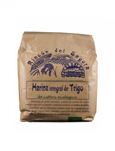 [2384] HARINA DE TRIGO INTEGRAL 800G RINCÓN DEL SEGURA