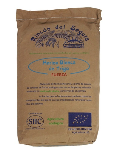 [9344] HARINA DE TRIGO BLANCA FUERZA 5KG RINCON DEL SEGURA