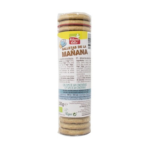 [21830] GALLETAS DE LA MAÑANA TUBO 250G LA FINESTRA SUL CIELO